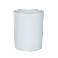 Küünlaklaas 300 ml valge läikiv