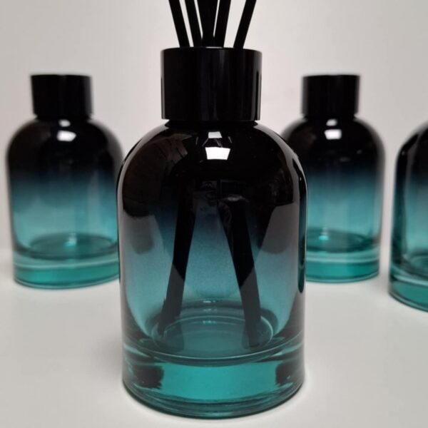 Kodulõhnastaja pudel must/türkiis + kork 100 ml