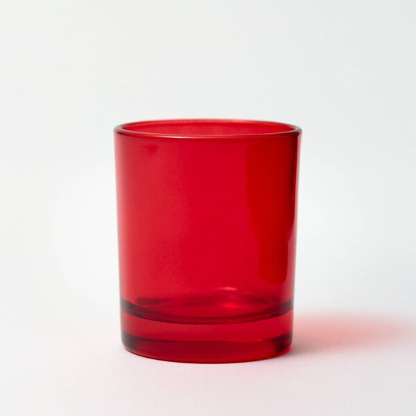 Küünlaklaas 300 ml punane