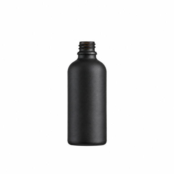 Klaaspudel 50 ml must matt