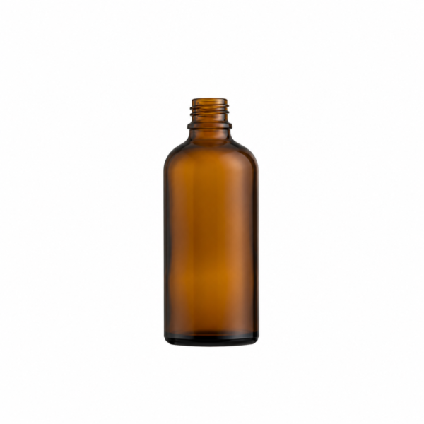 Klaaspudel pruun 100 ml matt