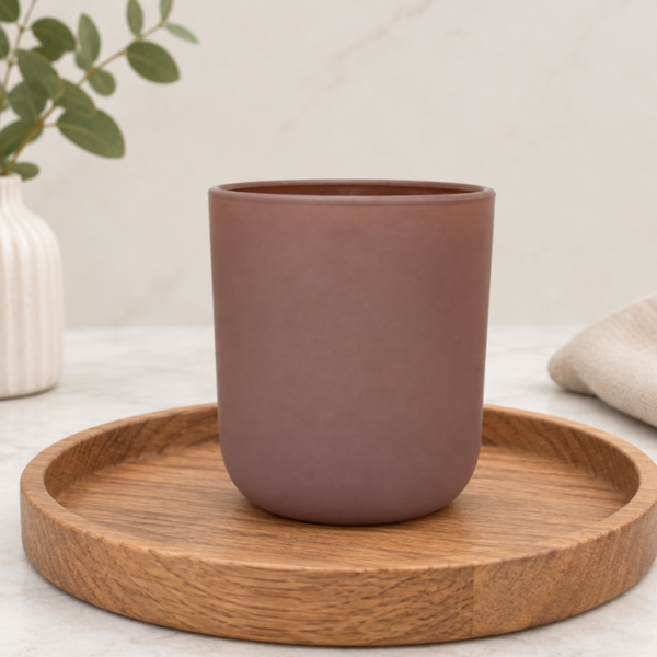 Küünlaklaas 280 ml mocca