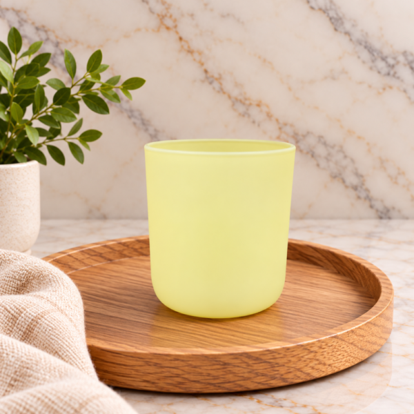 Küünlaklaas 280 ml kollane